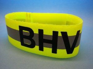 bhv_reflekterende_armband_opdruk_bhv_mouwband