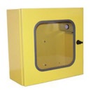 wandkast_geel_defibtech_aed