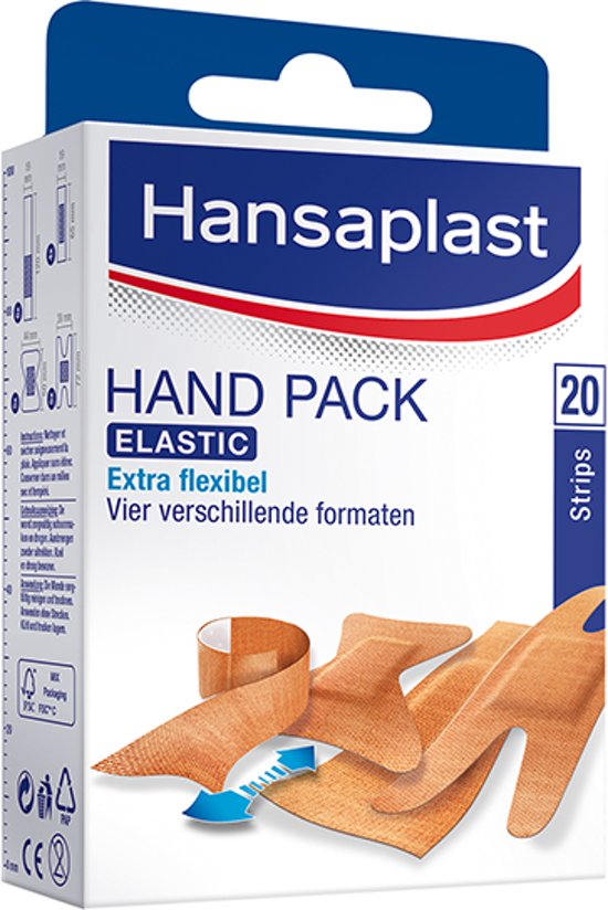 Hansaplast Handpack pleisters 07.1.0091 4005800099434